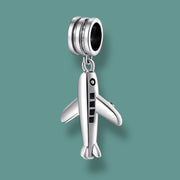 Airplane charm - S925